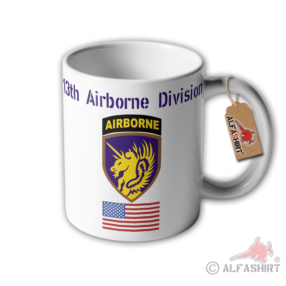 Tasse 13th Airborne Division United States Army Us Fallschirmjäger Logo #32278