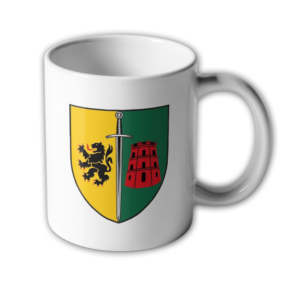 Tasse Panzerbrigarde PzBrig 45 Litauen 10 PzDiv NATO Kaffee Tee Becher Keramik #46987