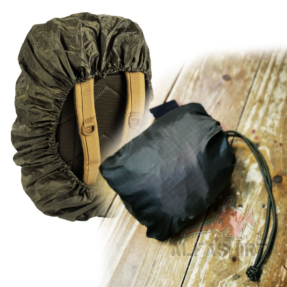 Backpack cover rain protection olive moisture protection camouflage Bundeswehr Army # 38914