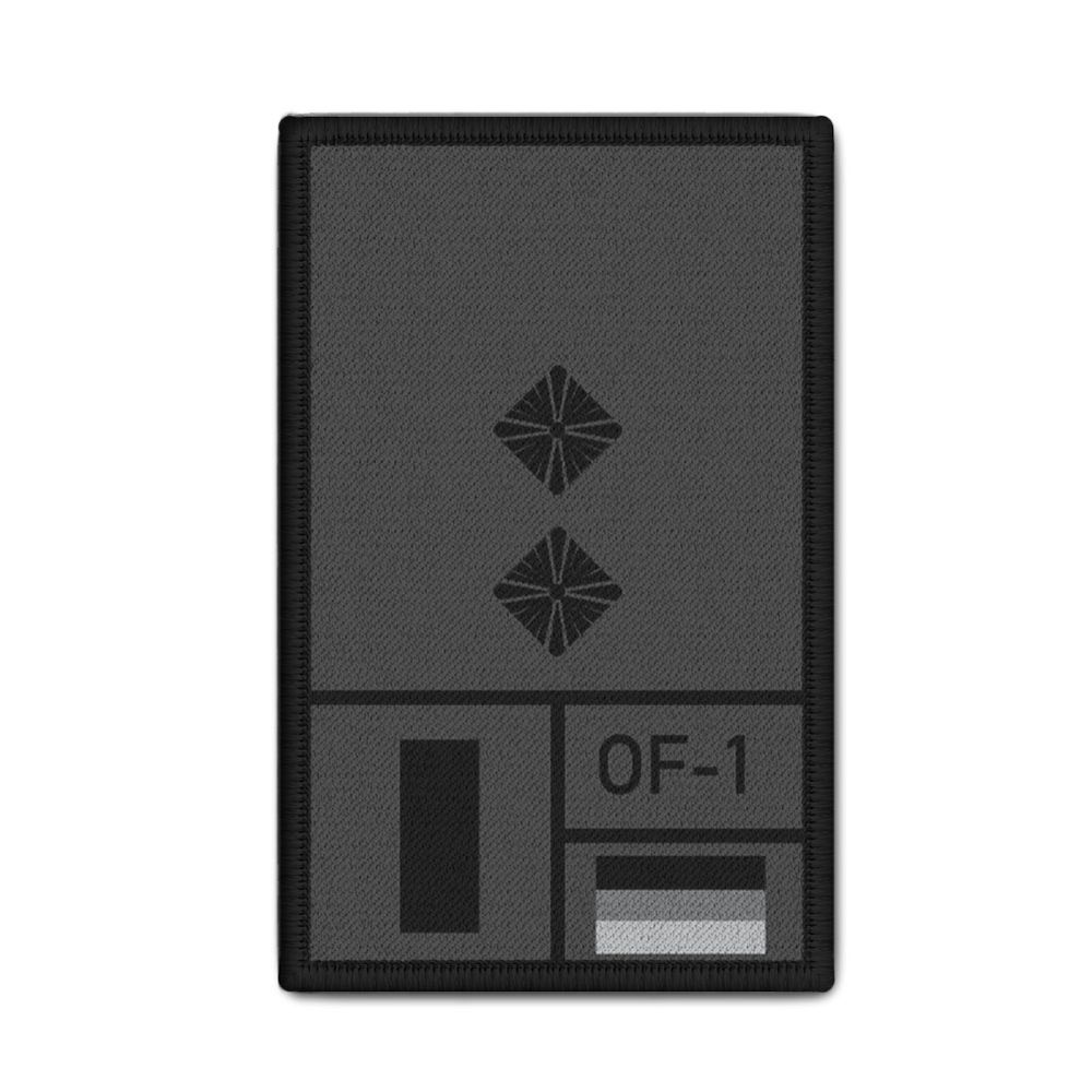 Rank Patch Bundeswehr Heer Luftwaffe Marine Grau #BW-Patch