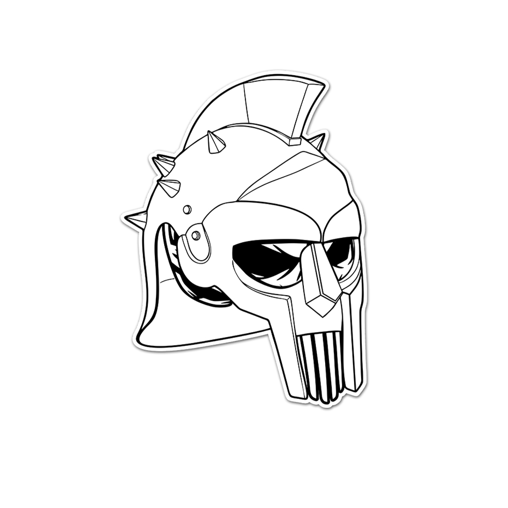 Taktischer Totenkopf Skull Krieger Gladiator Schädel Spartaner Helm 20cm #A7375