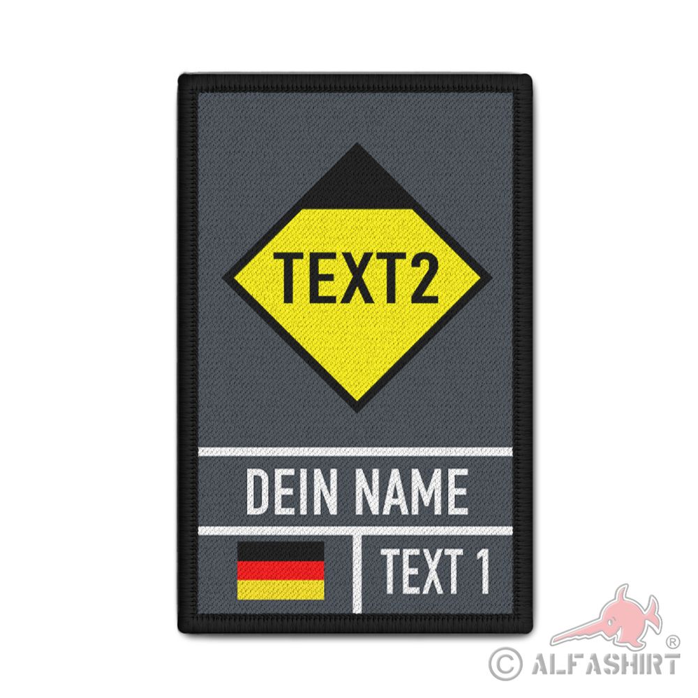 Patch Taktisches Zeichen Feuerwehr Rettungswache Dienst Leitstelle #41080