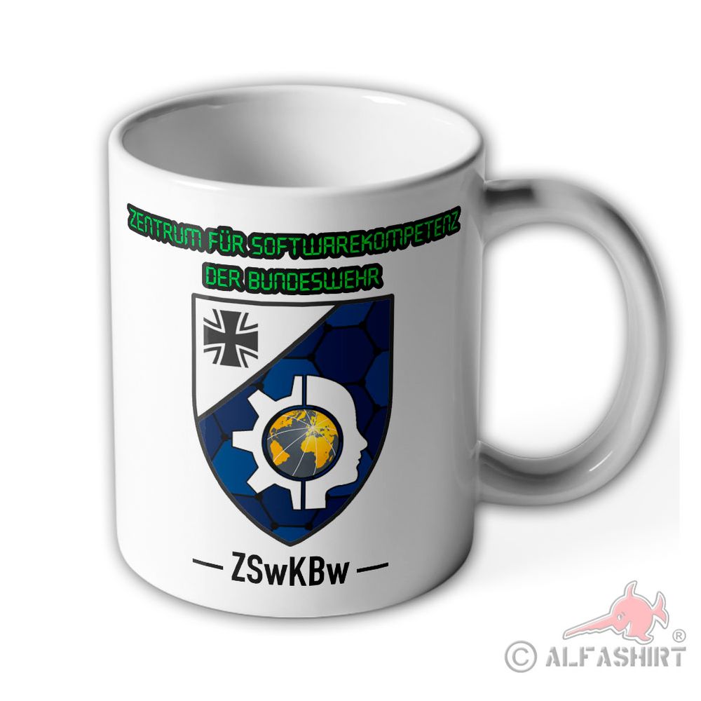 Tasse ZSwKbw Zentrum für Softwarekompetenz der Bundeswehr Euskirchen #39592
