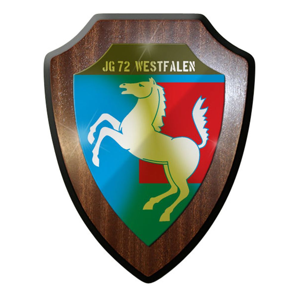 Wappenschild / Wandschild / - JG 72 Jagdgeschwader Westfalen Bw #8388