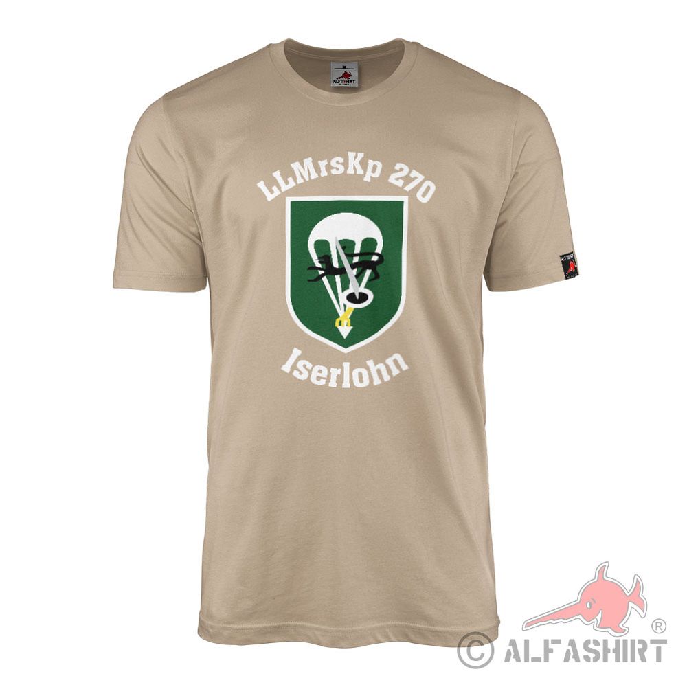 T-Shirt Airborne Mortar Company LLMrsKp 270 Iserlohn Mortar Company #42099