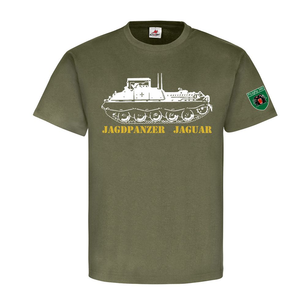 PzJgKp 340 Jagdpanzer Panzer-Jäger-Kompanie Jaguar-Panzer T-Shirt23668
