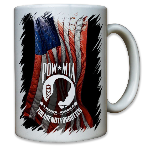 POW MIA - You Are Not Forgotten United States Amerika - Tasse #9930 t