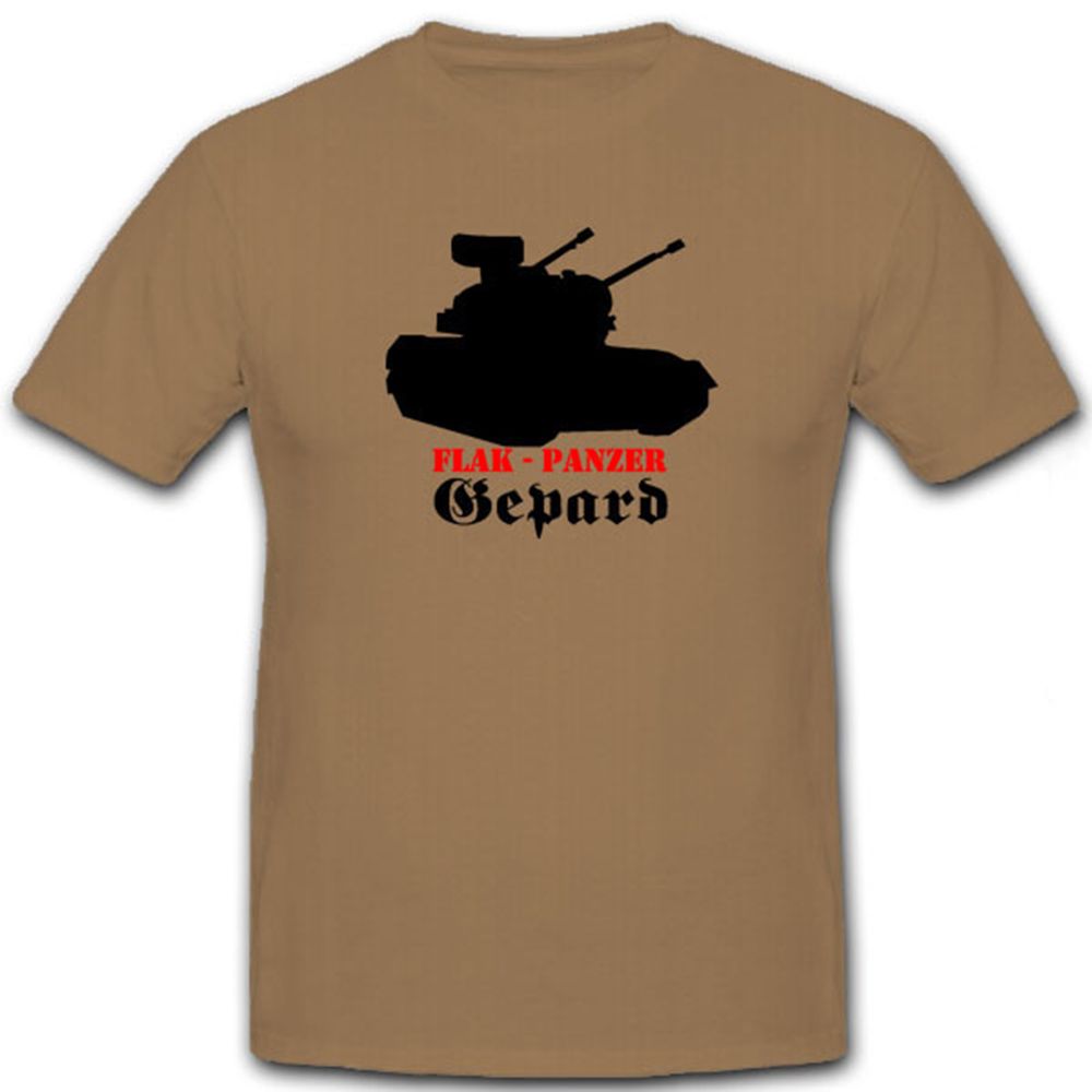 Flak Panzer Gepard Bundeswehr Flug Abwehr FlaK Panzer - T Shirt #7171