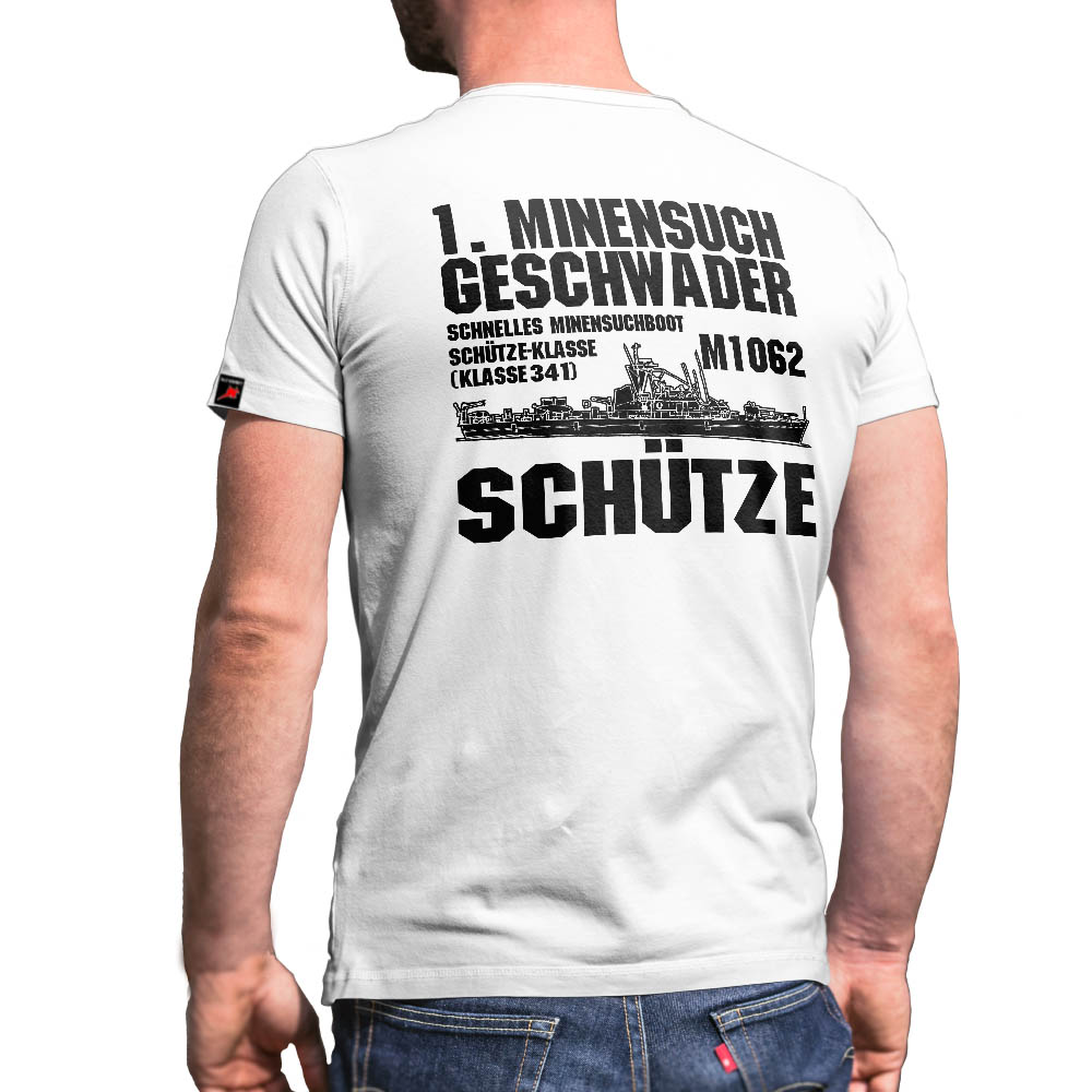 schnelles Minensuchboot Schütze M 1062  Schütze-Klasse T Shirt #31074