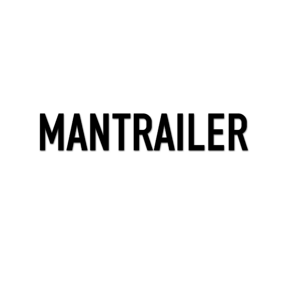 MANTRAILER Hund Personenverfolgung Schriftzug ab 10cm A6067