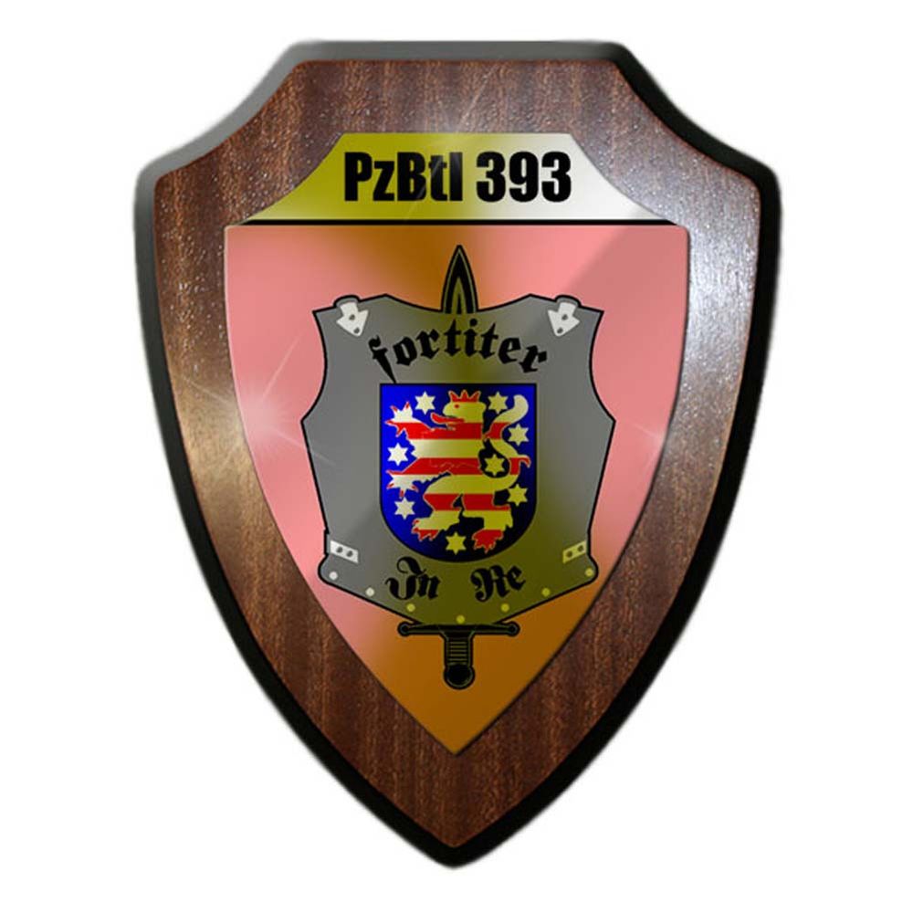 Wappenschild Panzerbataillon 393 PzBtl 393 Bad Frankenhausen Leo2 Panzer #24467