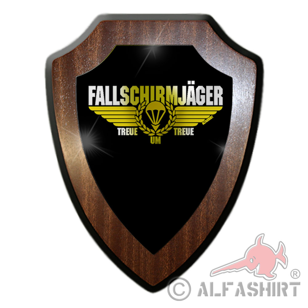 Crest shield paratrooper loyalty to loyalty Falli BW Springer unit # 27084