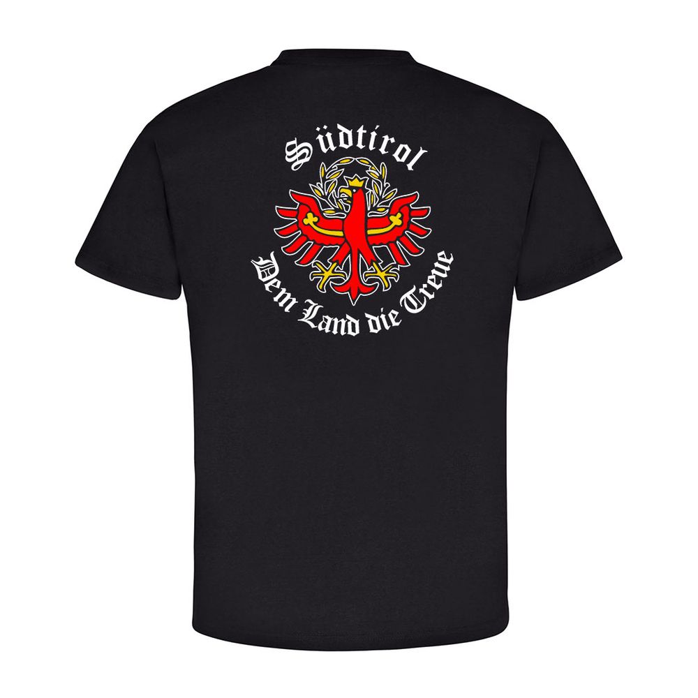 Südtirol dem Land die Treue Wappen Emblem Abzeichen Adler Flagge - T Shirt #5325