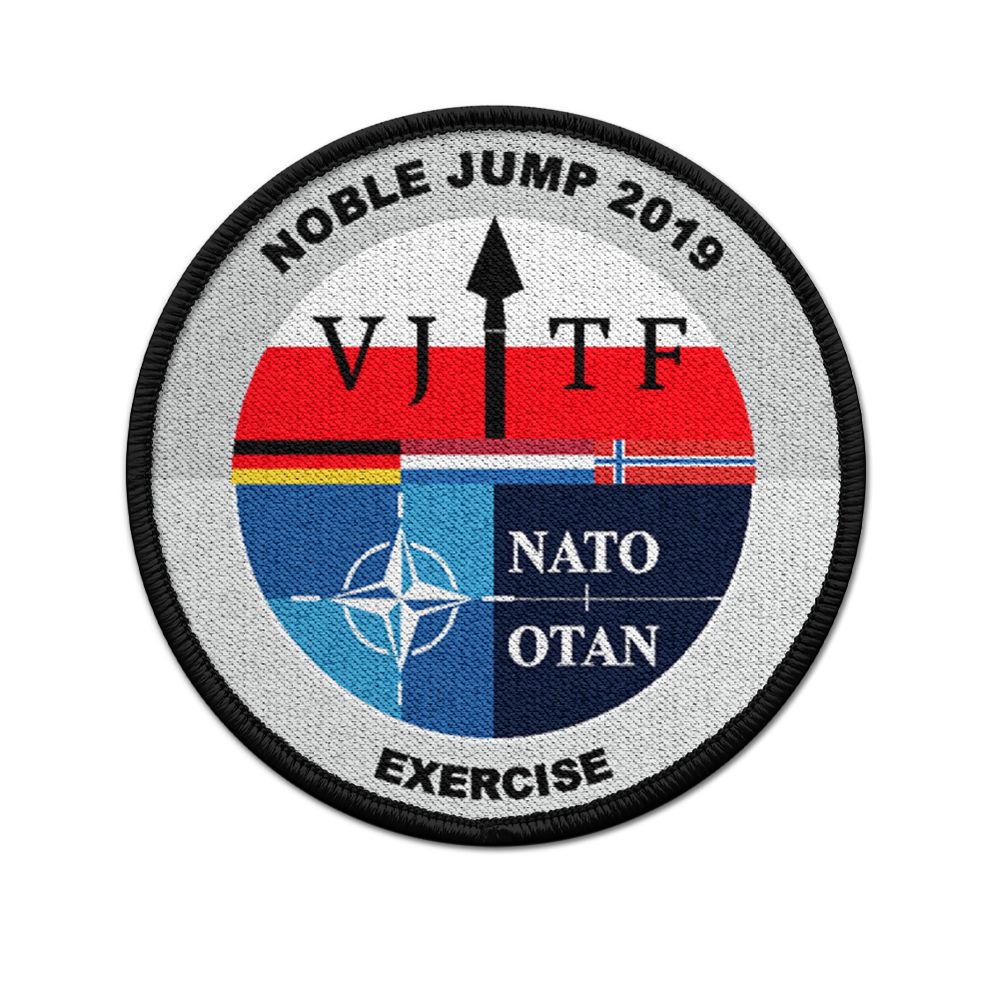 Patch Noble Jump 2019 NATO Maneuver Bundeswehr Norway Exercise Netherlands # 31690