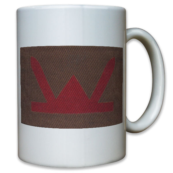 53. Infanterie Division England Great Britain Royal Army WW II WK - Tasse #11409