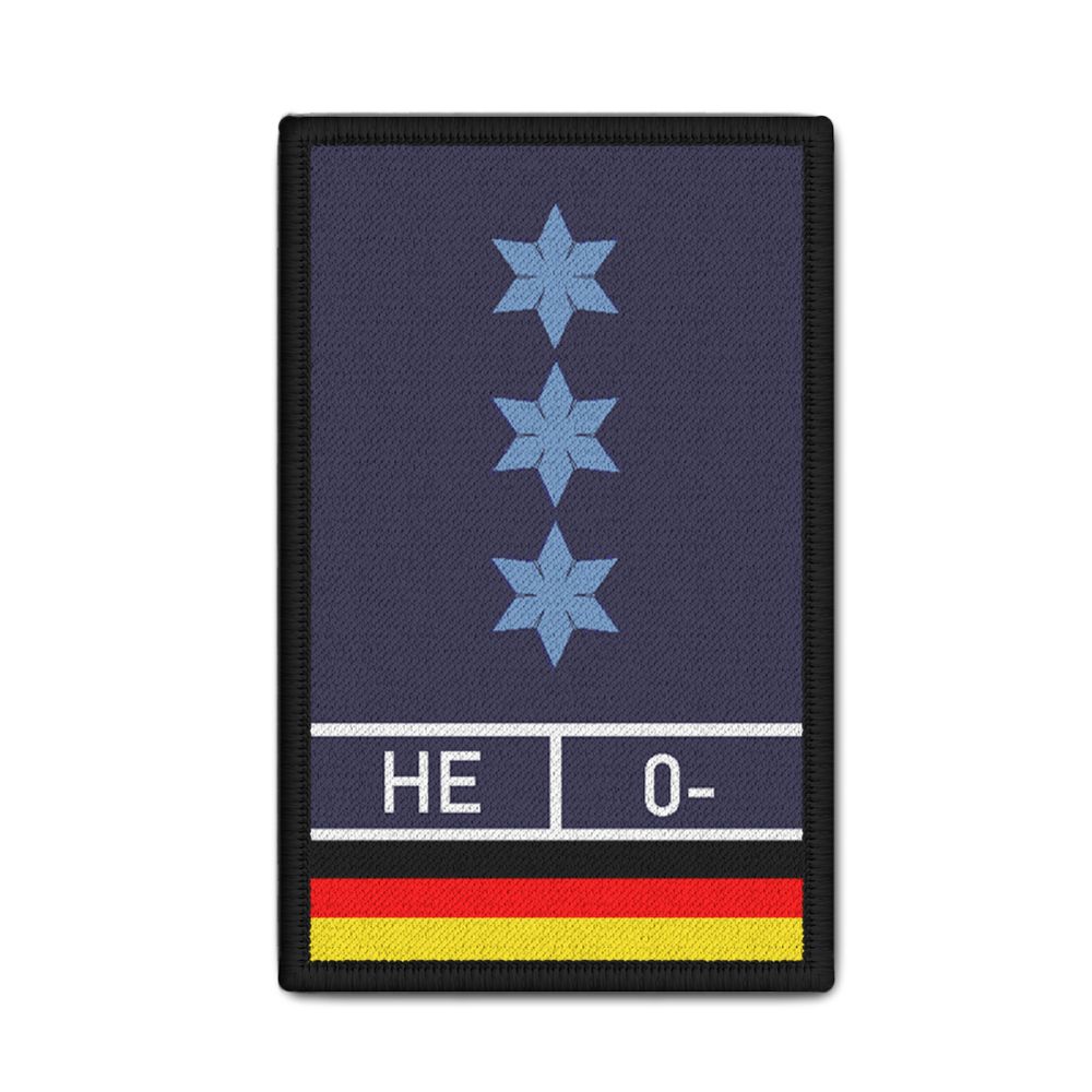 Polizeiobermeister Hessen 0- Bundespolizei BPOL PHM PHMin Blood 9,8x6cm #31459