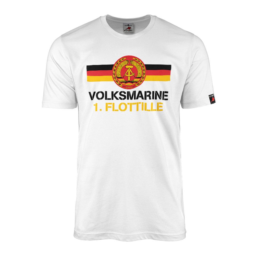 T-Shirt Volksmarine 1 Flotilla NVA DDR Nationale Volksarmee #18394