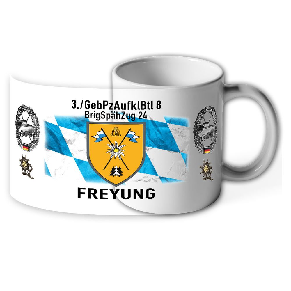 Tasse 3. Kompanie GebPzAufklBtl 8 Gebirgspanzeraufklärungsbataillon #47609