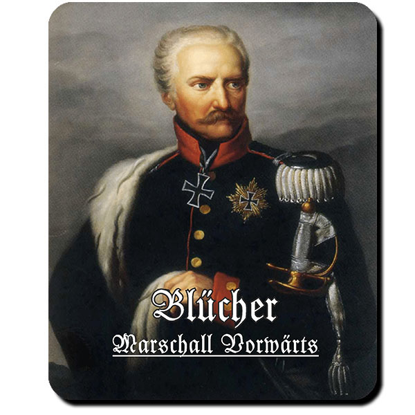 Blücher Gebhard Leberecht preußischer Generalfeldmarschall - Mauspad #9080