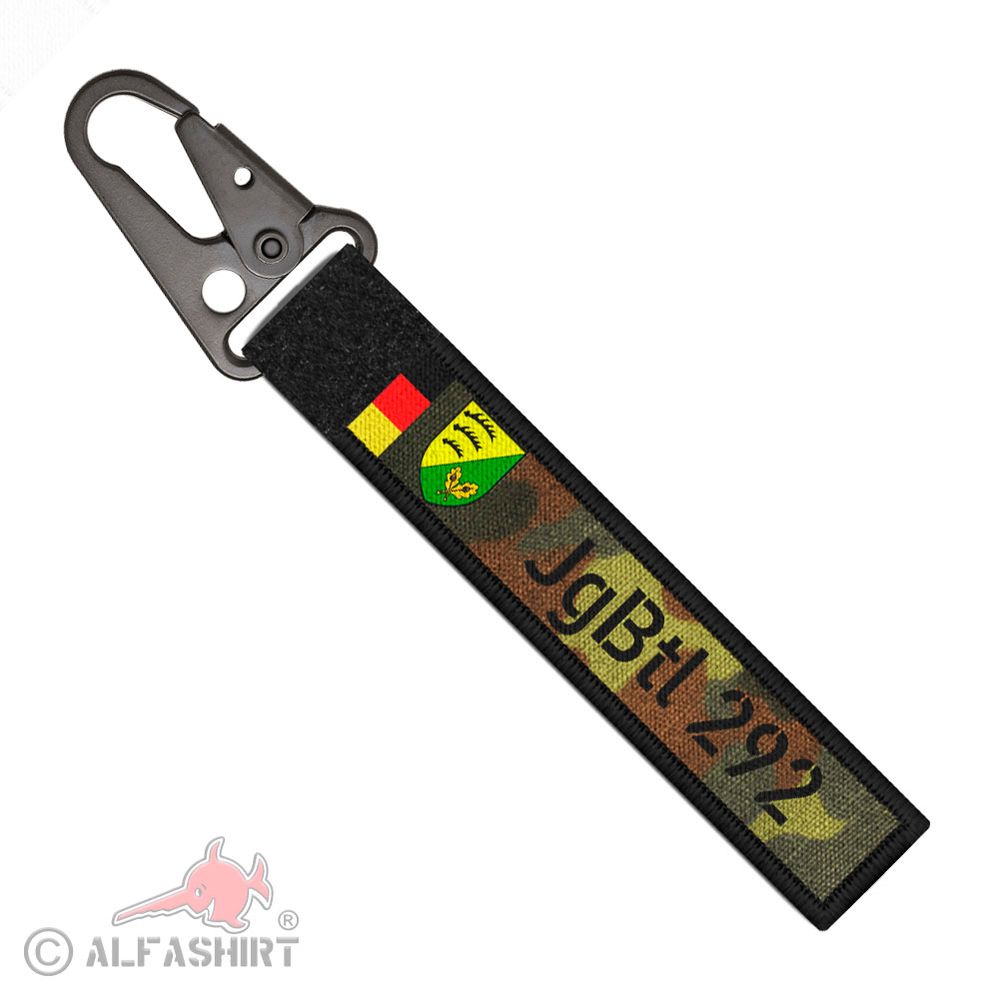 Tactical key ring JgBtl 292 Jägerbataillon Donaueschingen # 38004