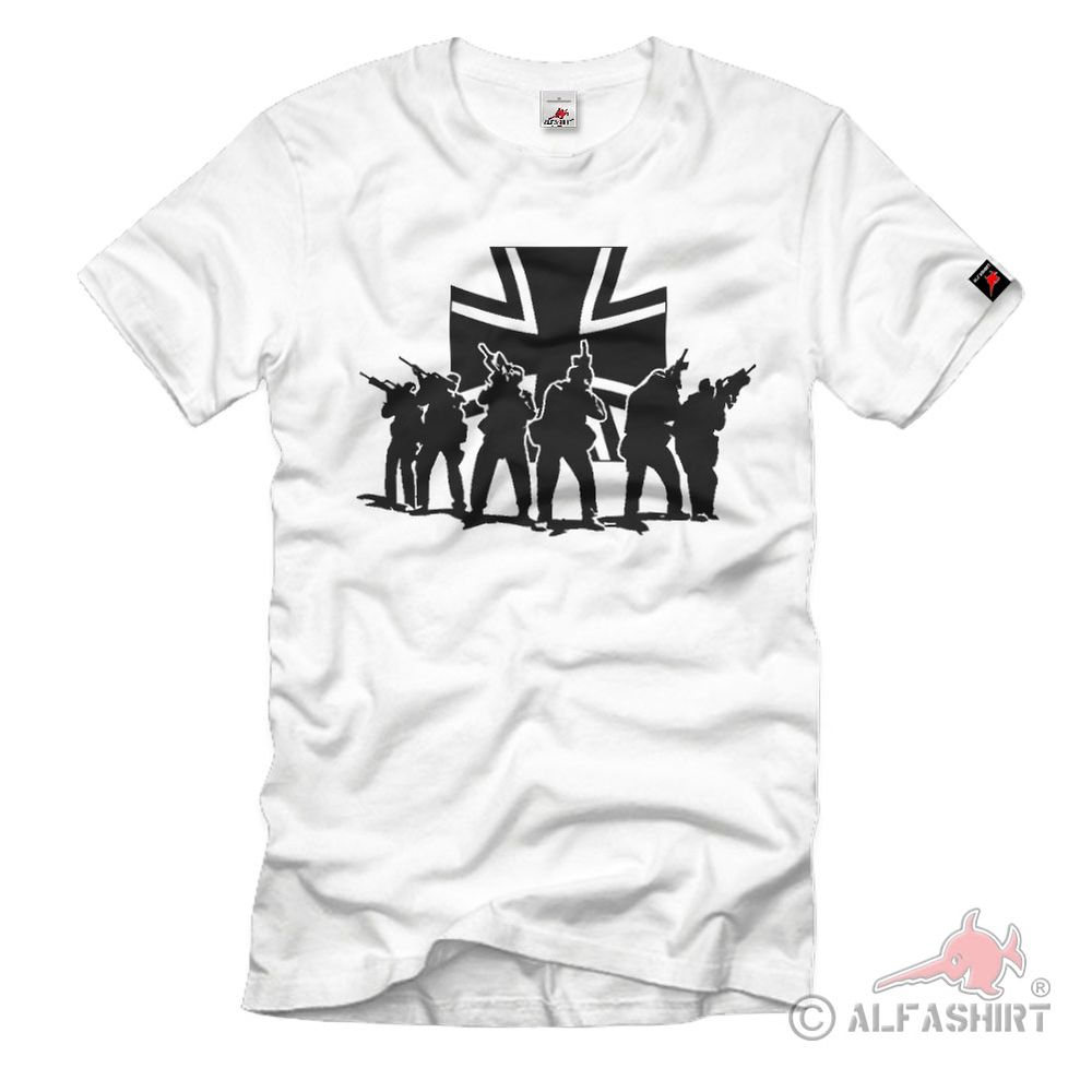 Bundeswehr Army EGB Infantry BW Cross T-Shirt#2624