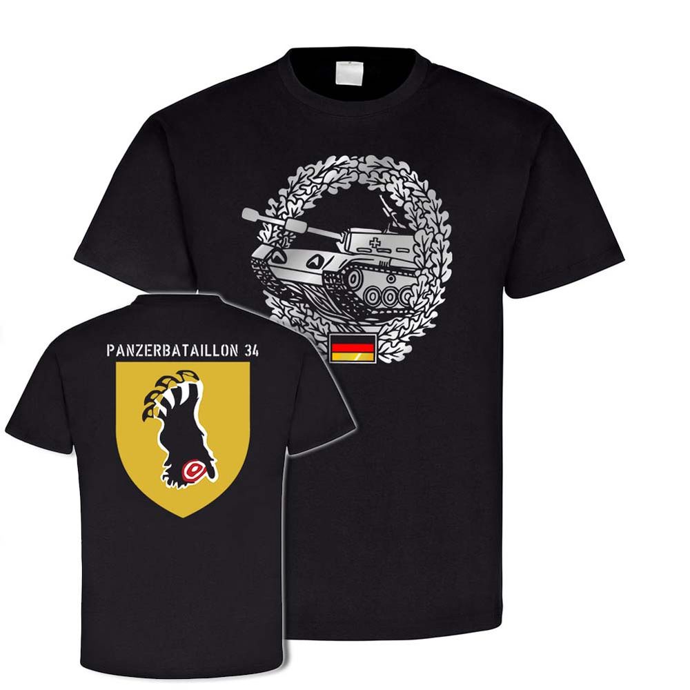 PzBtl 34 Panzerbataillon Abzeichen Bundeswehr Panzer Nienburg-Langendamm #24133