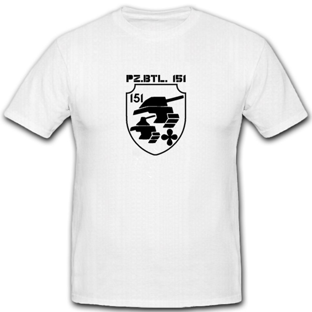 Pzbtl 151 Bundeswehr Wappen Abzeichen Armee Panzerbrigade - T Shirt #5582