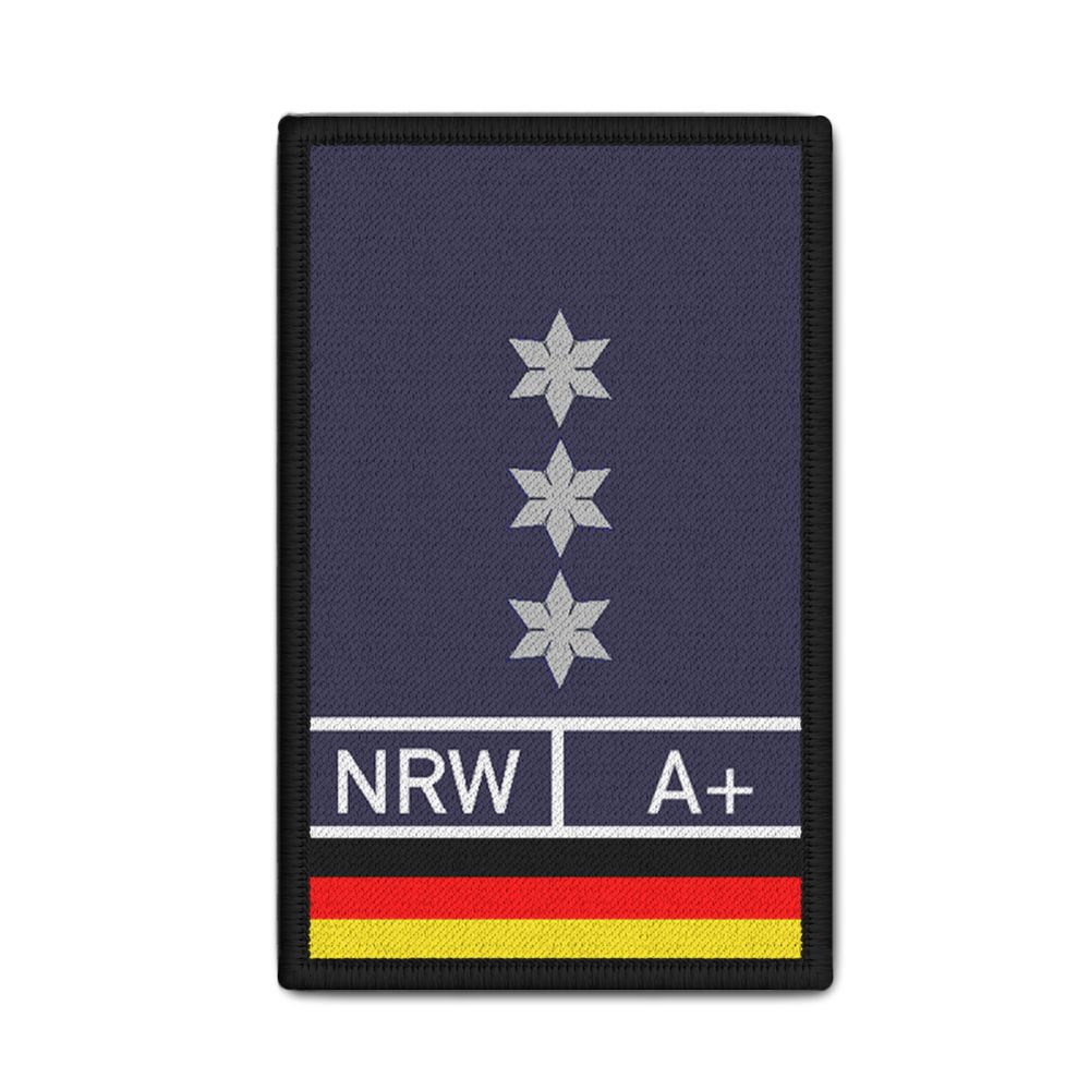 Chief Police Commissioner Service Patch PHK PHKin Stern Blood Rank Police # 33467