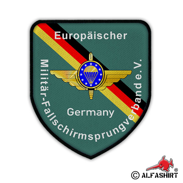 Europäischer Fallschirmsprungverband eV European Paratrooper Aufnäher #17356