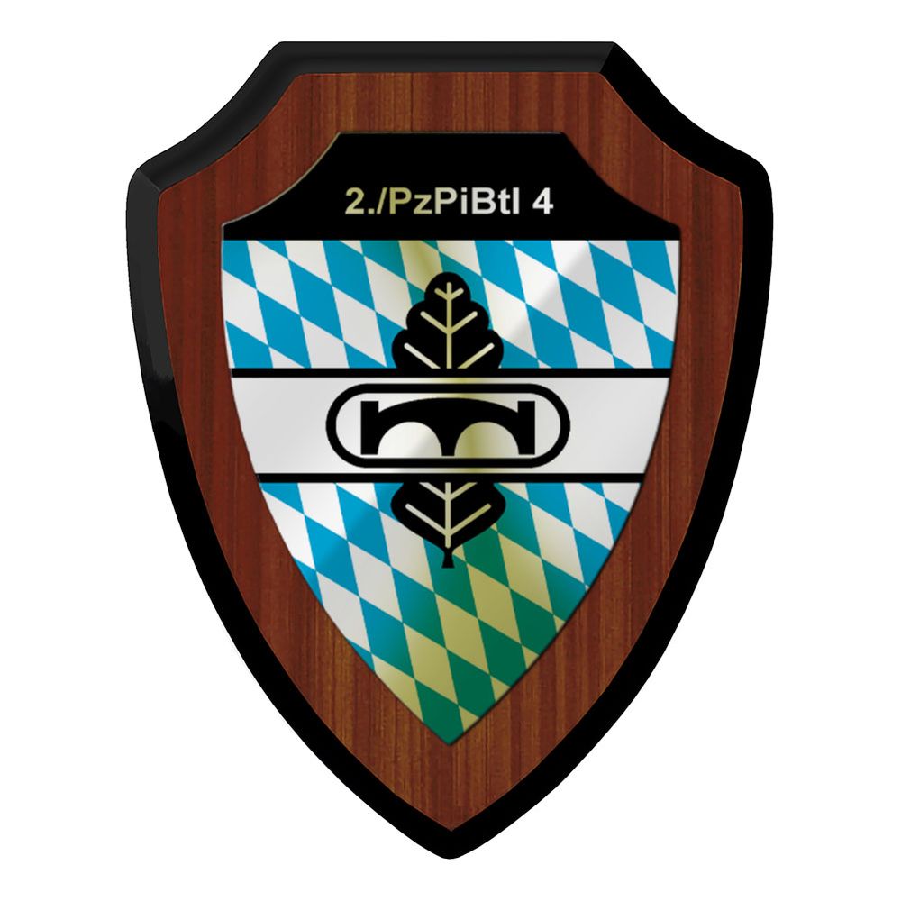 Coat of arms 2 Company PzPiBtl Tank Pioneer Battalion 4 Panzer Brigade 12 #43609