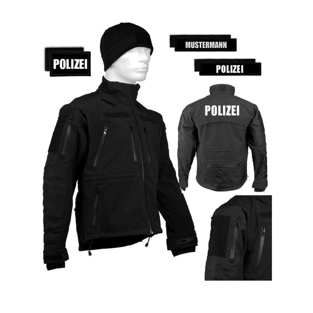 Police Complete Set Official Uniforms Service Hat Softshell # 30351