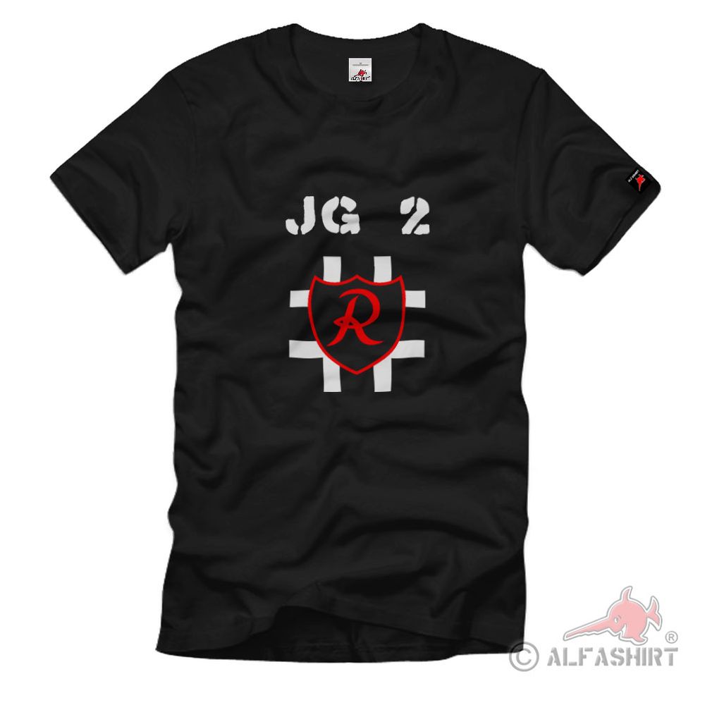 Jagdgeschwader Military Air Force WH Unit Coat of Arms Badge- T Shirt # 2062