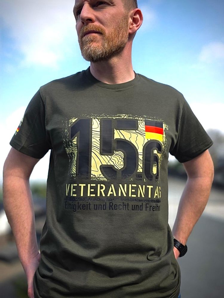 15.6 Veteranentag Bundeswehr Deutschland Respekt  T Shirt #45287