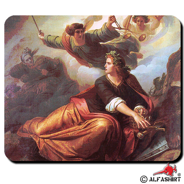 Germania Germanic Goddess Prussia Germany Empire Mouse Pad # 16181