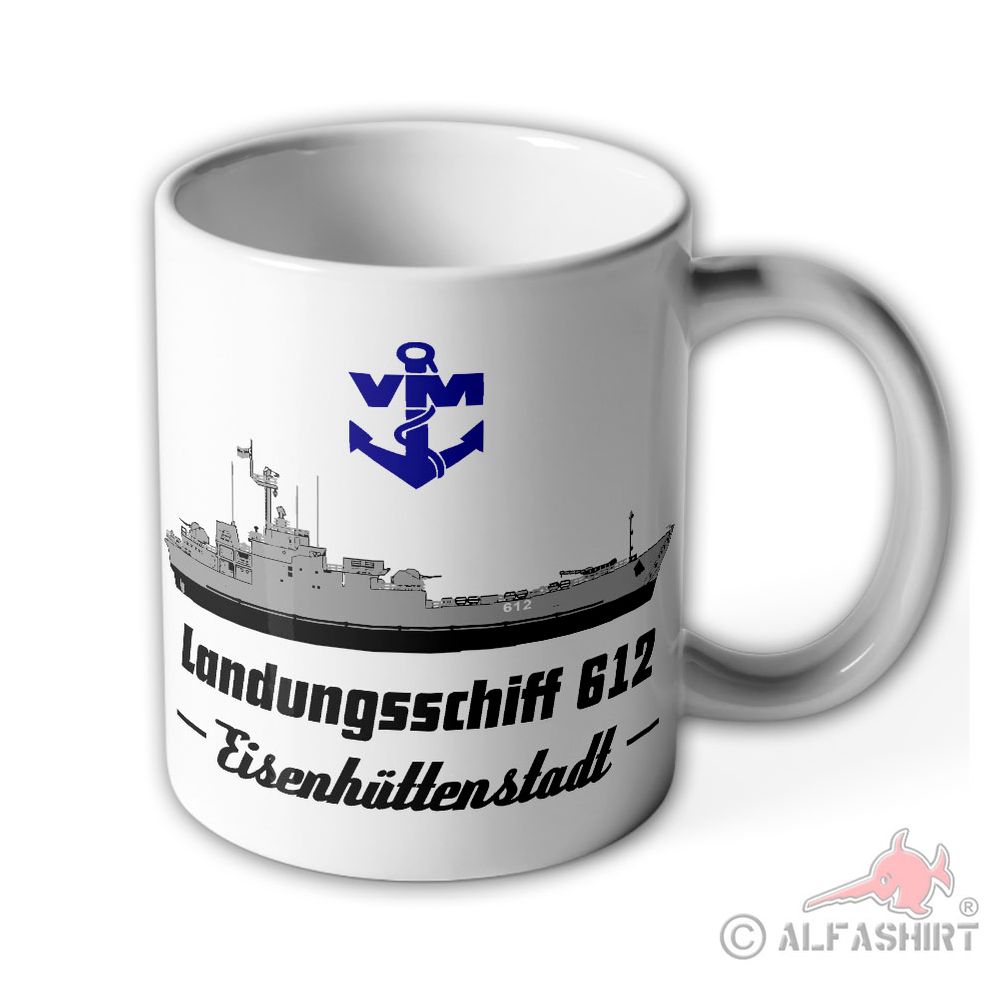 Mug project seal 612 Eisenhüttenstadt NVA DDR ship # 39855