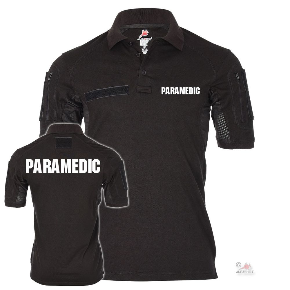 Tactical Polo Paramedic TYP2 Einsatz Rettungs-Sanitäter Notfallmediziner #21601