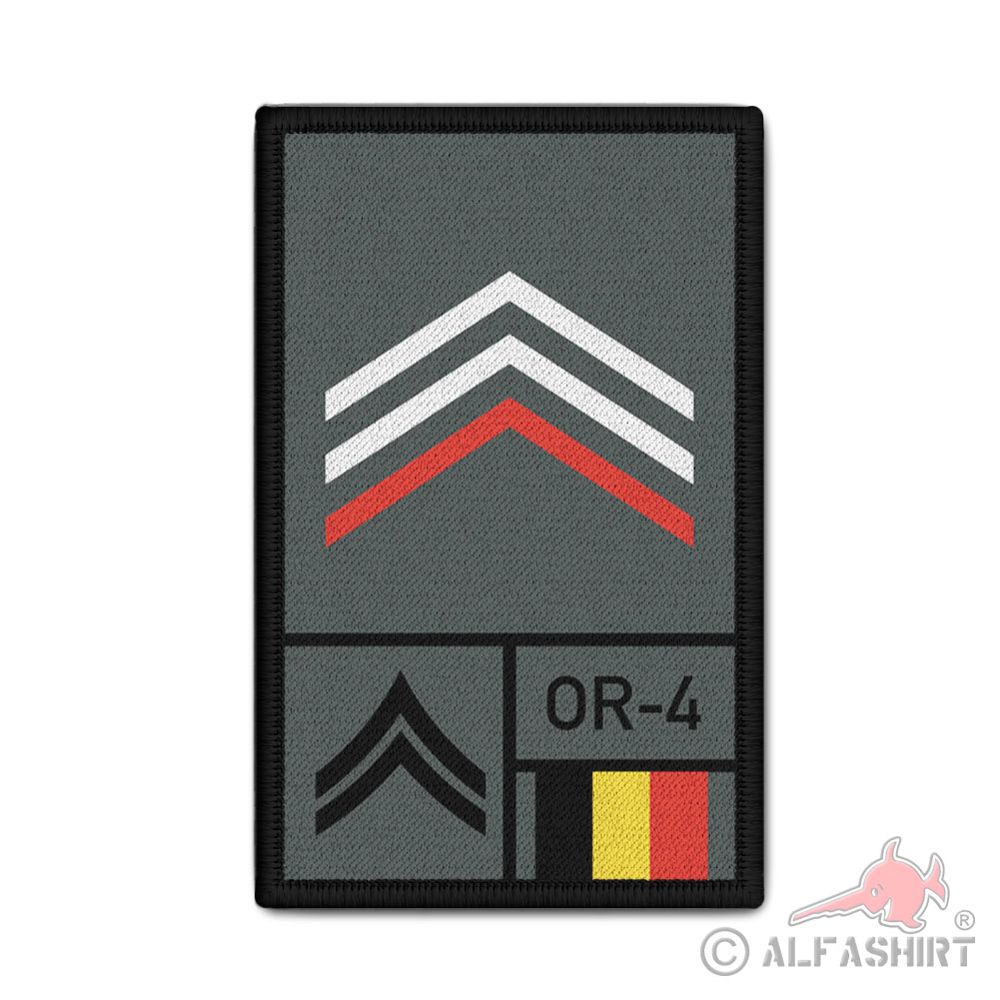 Rank Patch Kaporal-chief Korporaal Corporal Armée #44221