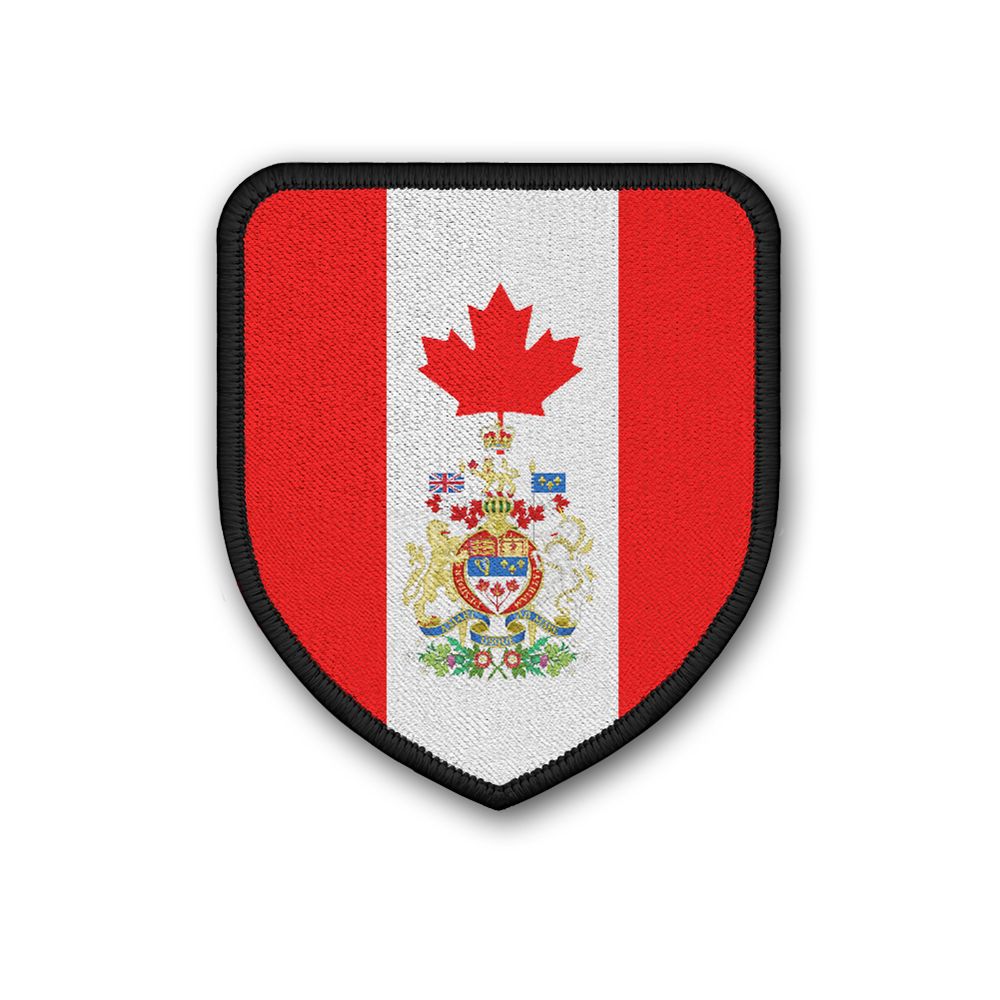 Patch Country Patch Canada Ottawa National Emblem Queen Trudeau Flag #21941