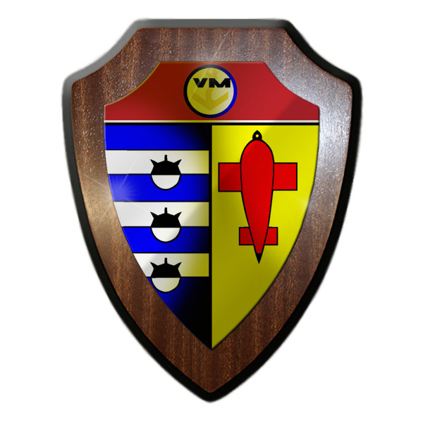Wappenschild VM Minenabwehrkräfte Volksmarine NVA DDR Nationale Volksarmee#21732