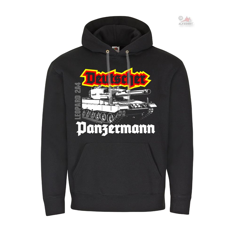 Deutscher Panzermann Leo 2A4 Panzer Leopard Kompanie Kapuzenpullover #19660