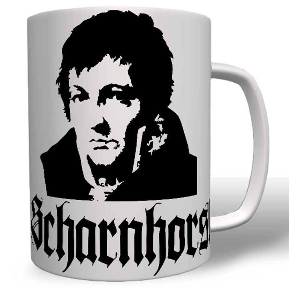 Gerhard von Scharnhorst preußischer Generalleutnant Preußen Tasse #16640