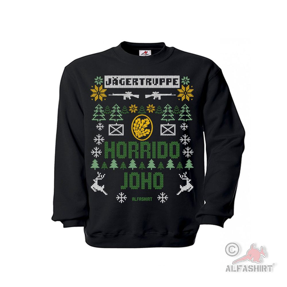 Pulli X-Mas Jägertruppe BW Jäger Bundeswehr Winter Horrido #45529