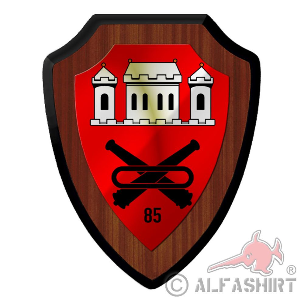 Wappenschild Panzerartilleriebataillons 85 Hansestadt Artillerierohre #40601