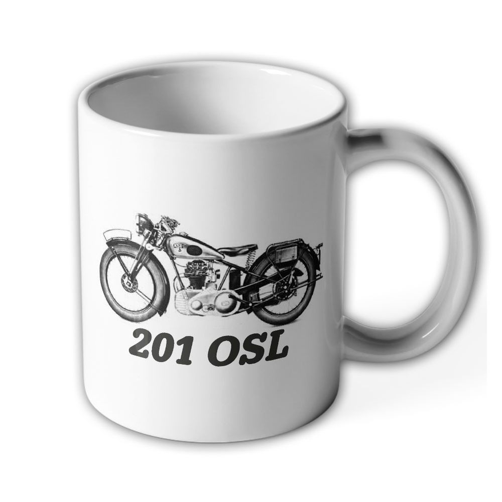 Tasse 201 OSL Motorrad obengesteuert sport luxus Neckarsulm Maschine #23973