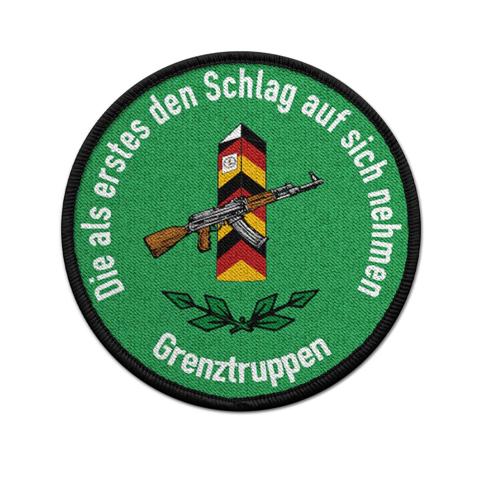Patch DDR Grenztruppe Grenzstein AK NVA Grenze Sicherung MfNV Überwachung #31417