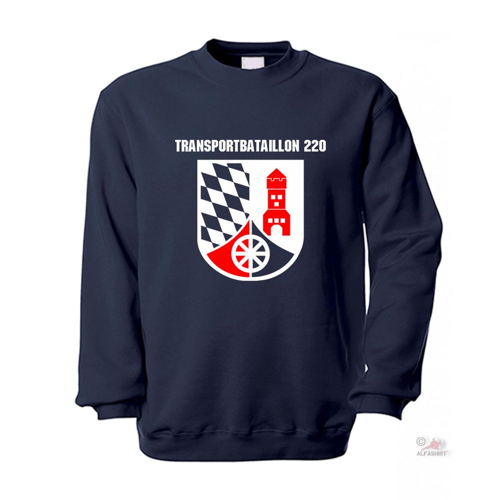 Transport Battalion 220 Bw crest badge Prince Eugene Barracks - sweater # 19325