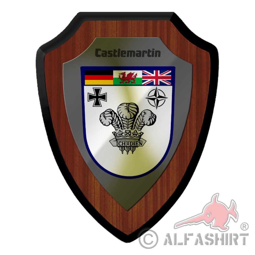 Coat of Arms Castlemartin Training Area Pembrokeshire Wales German Armed Forces #40805