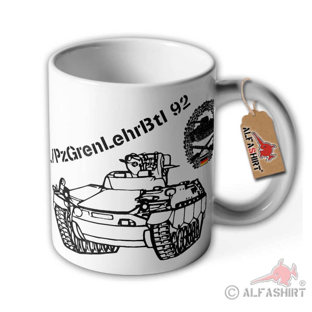 Tasse 3 PzGrenLehrBtl Panzergrenadier Marder Bundeswehr #38968