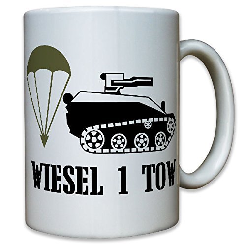 Wiesel 1 Tow Bundeswehr Bund Bw Fallschirmjäger - Tasse Becher Kaffee #10100 t