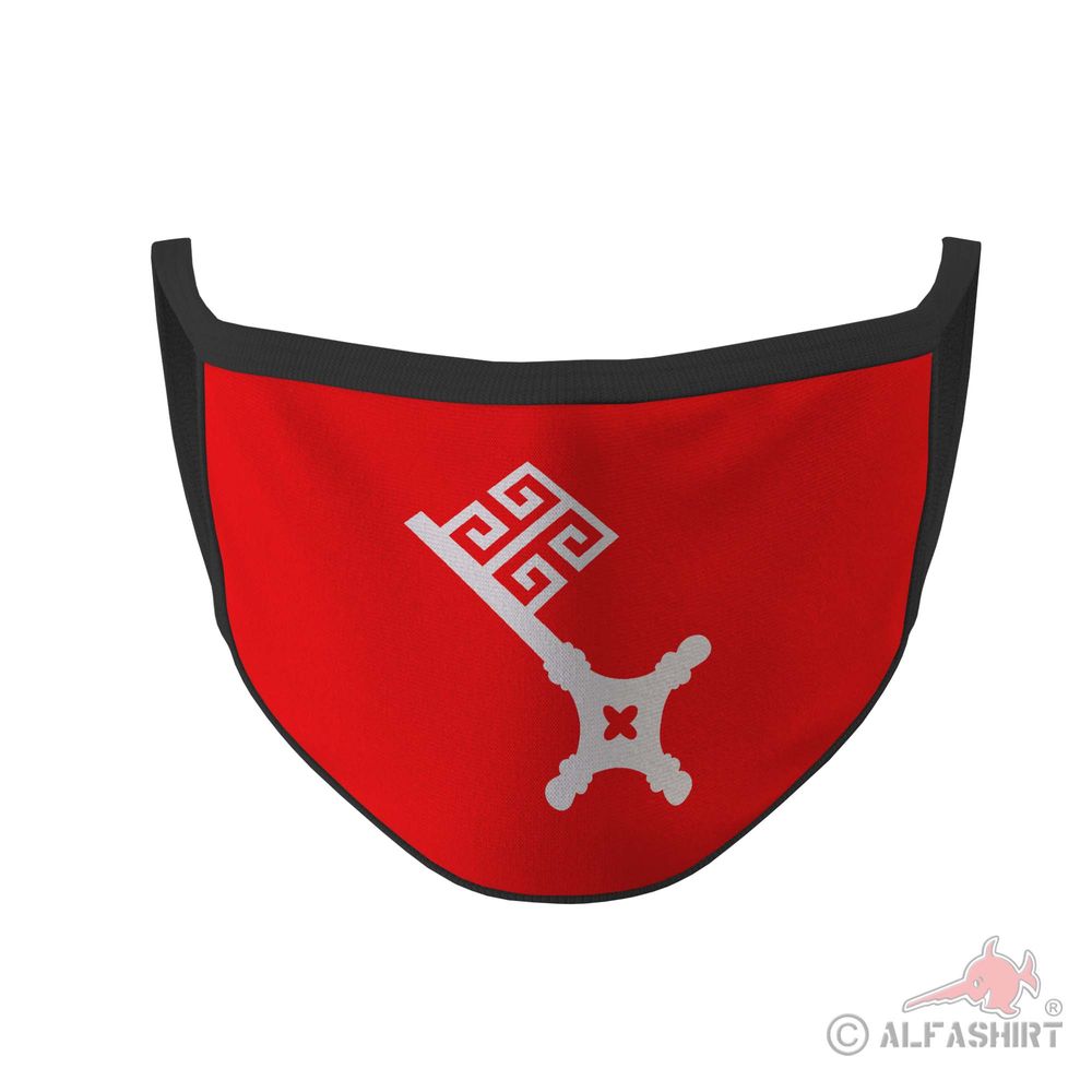 Mouth mask Bremen federal state Germany Hanseatic city Weser Schifffahr # 35597